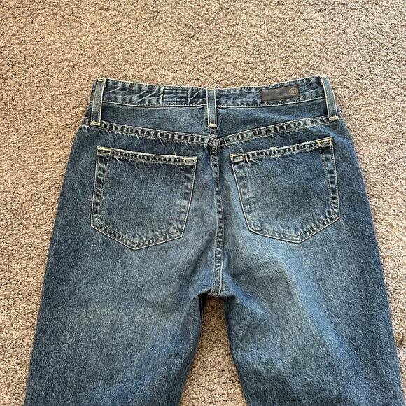 AG The Isabelle High Rise Crop Straight Jeans - Picture 6 of 8